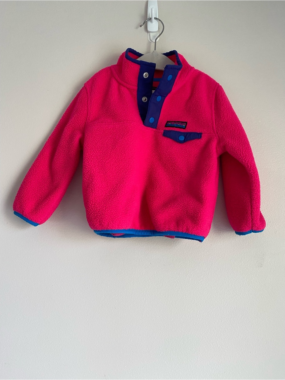 GAP ARCTIC FLEECE REISSUE fleece pink pullover toddler 18-24 month